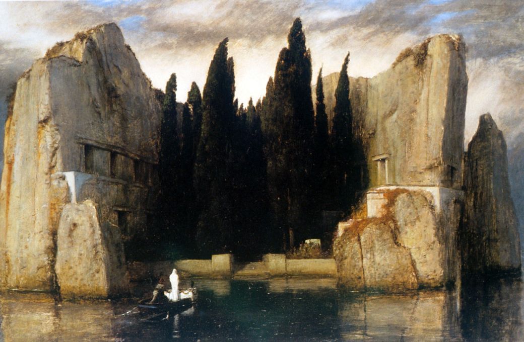 Arnold Böcklin: <i>The Isle of the Dead</i> (1883) © Public domain