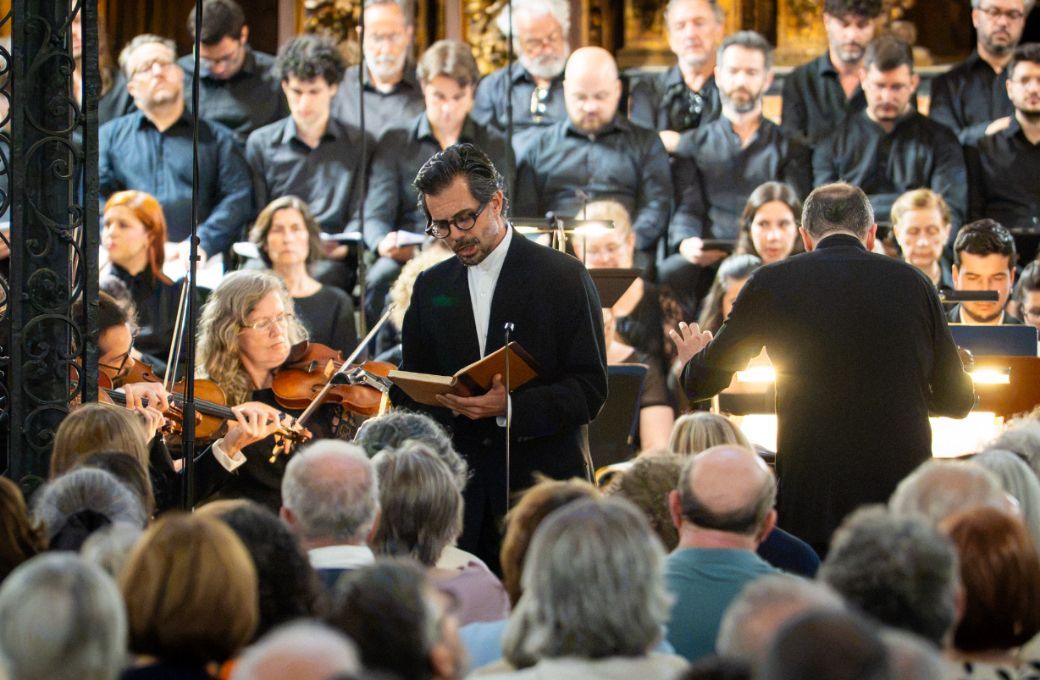 El tenor Juan Sancho © Orquesta Sinfónica de Galicia