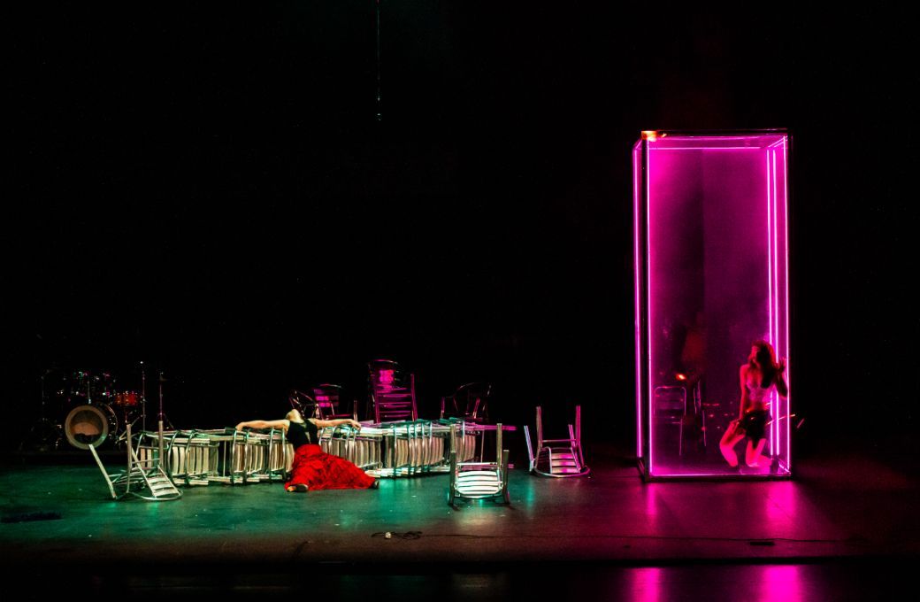 Rocío Molina in <i>Calentamiento</i> © Simone Fratini
