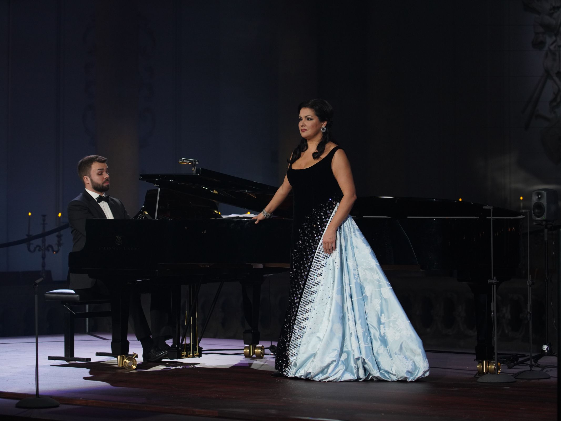 Pavel Nebolsin and Anna Netrebko &copy; Jürgen Hausmann | Met Opera