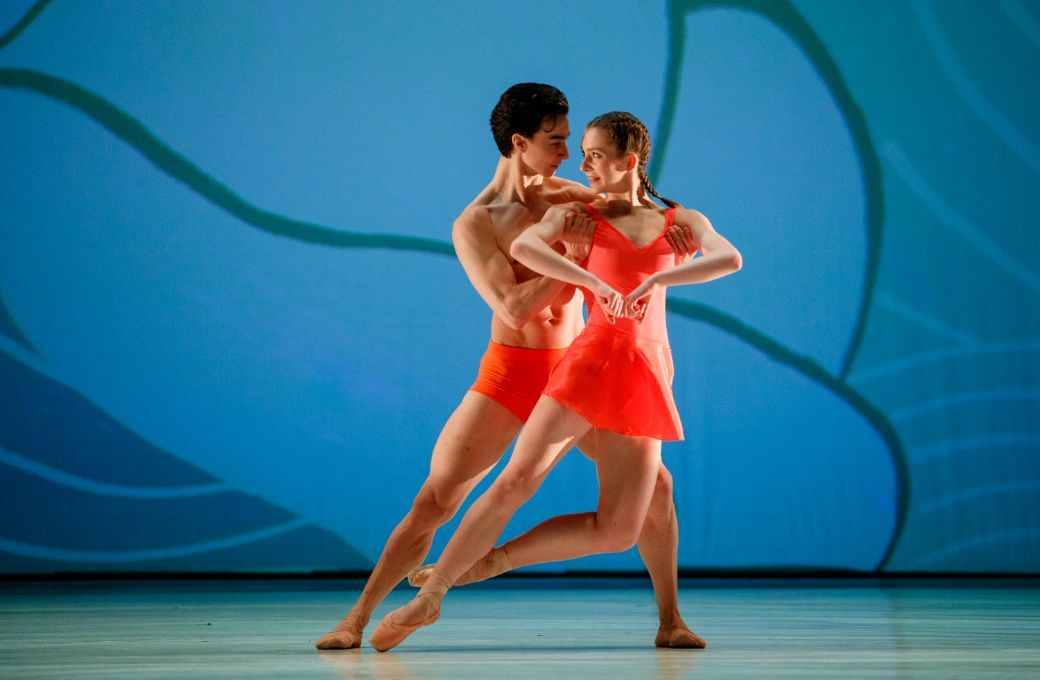 Kyle Lippoth and Maja Augustyniak in Antonio Lanzo’s <i>Rumänische Volkstänze</i> © Ewa Krasucka