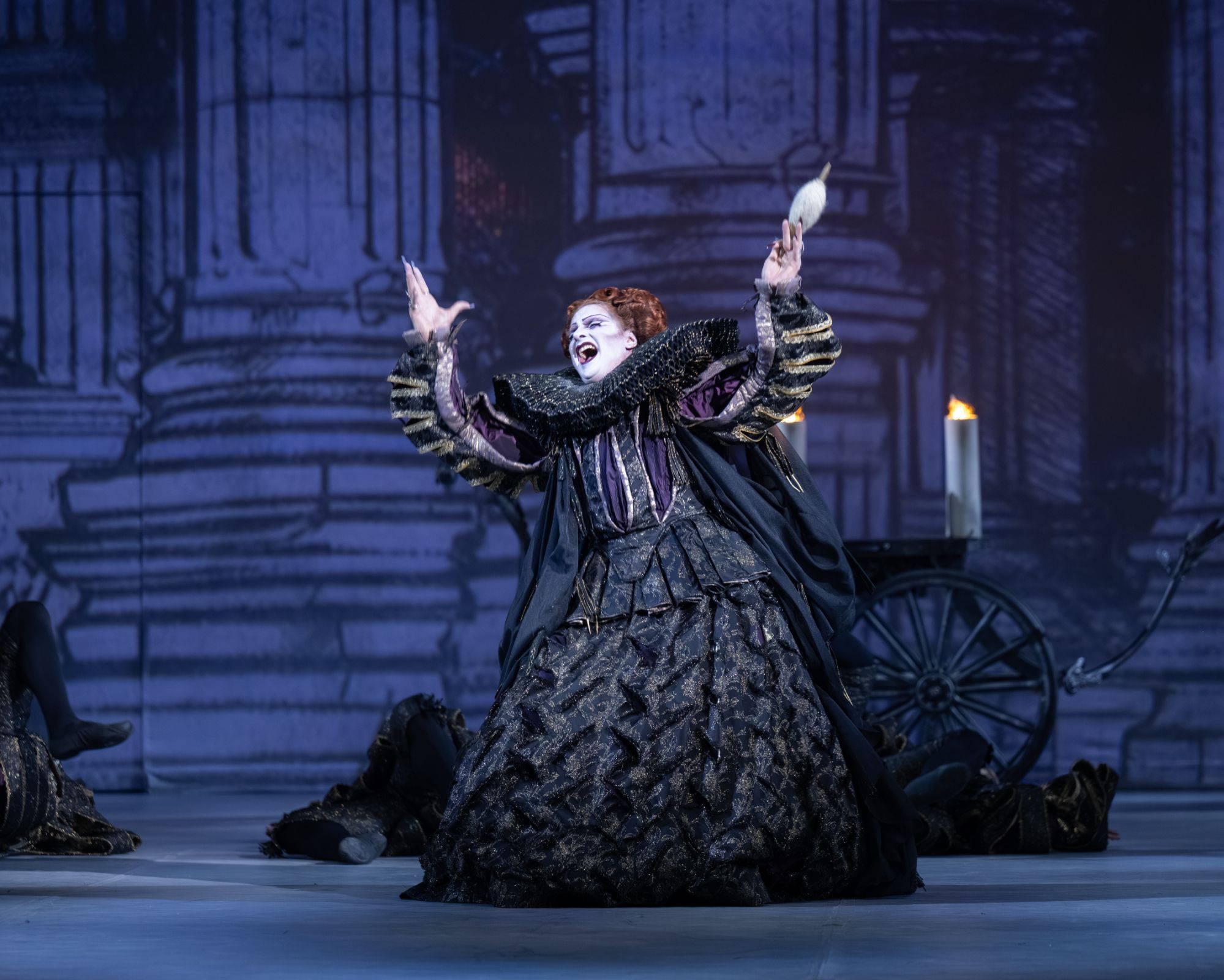 James Streeter as Carabosse in Kenneth MacMillan’s <i>Sleeping Beauty</i> © Photography by ASH
