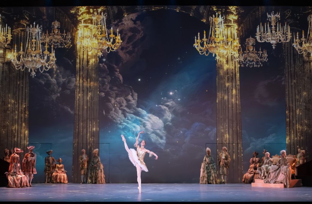 Emma Hawes as Aurora with English National Ballet in Kenneth MacMillan’s <i>Sleeping Beauty</i> © Photography by ASH