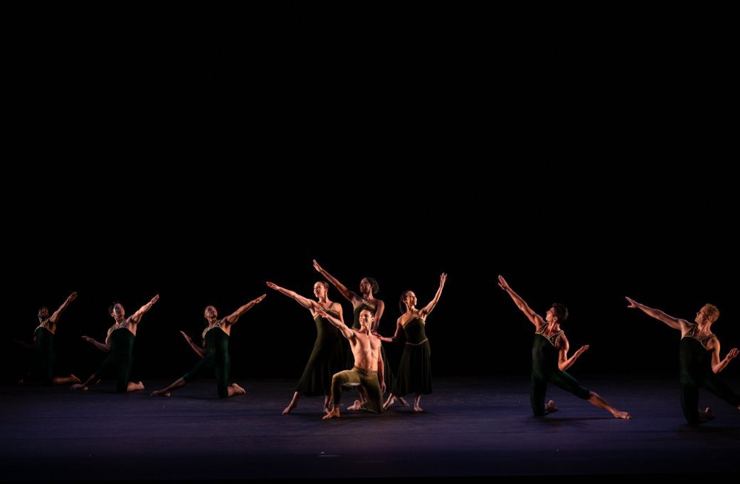 Paul Taylor Dance Company in <i>Brandenburgs</i> © Grace Copeland