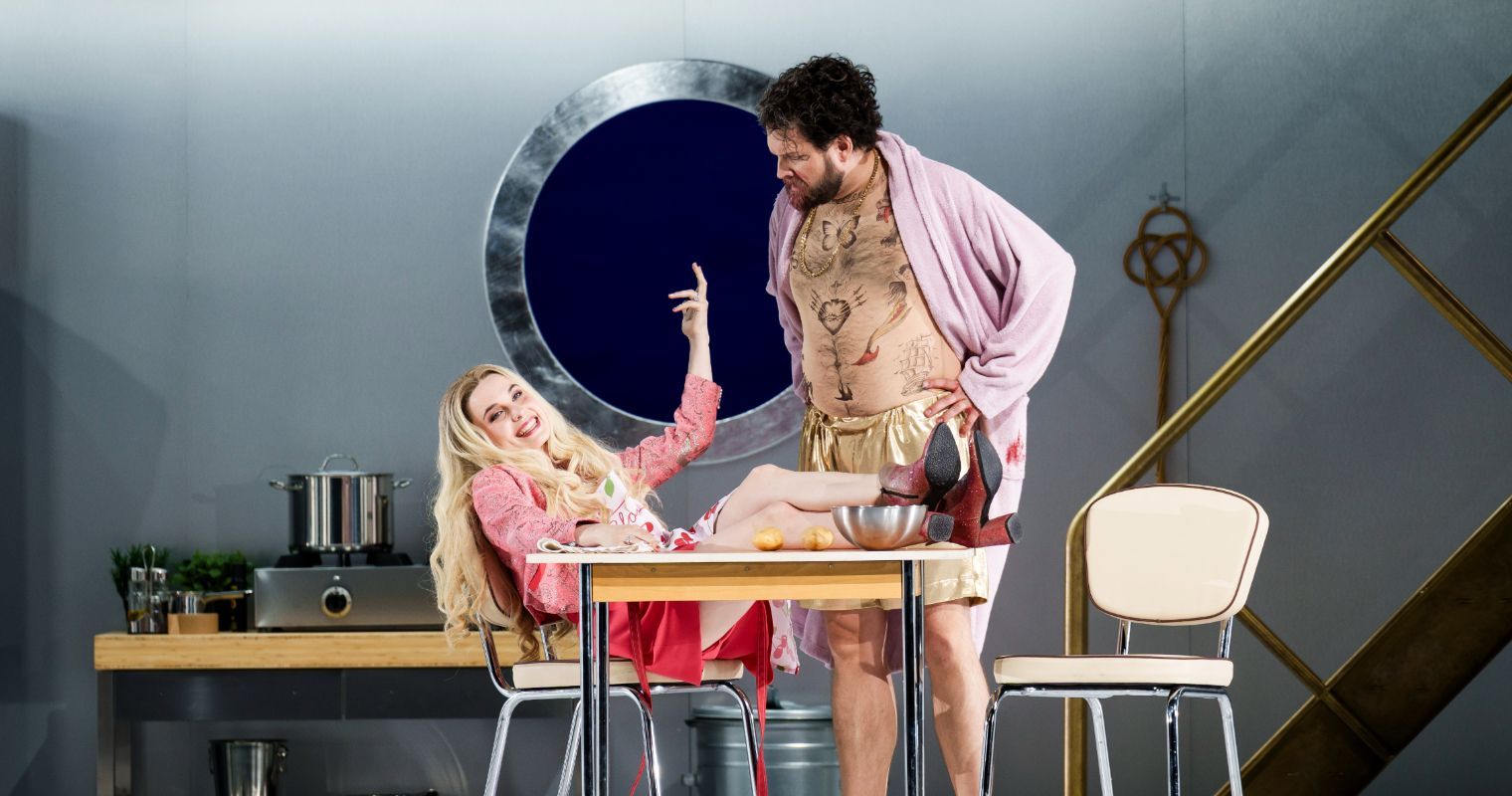 Billige Lacher in der neuen <i>Entführung aus dem Serail</i> an der Staatsoper Berlin &copy; Stephan Rabold