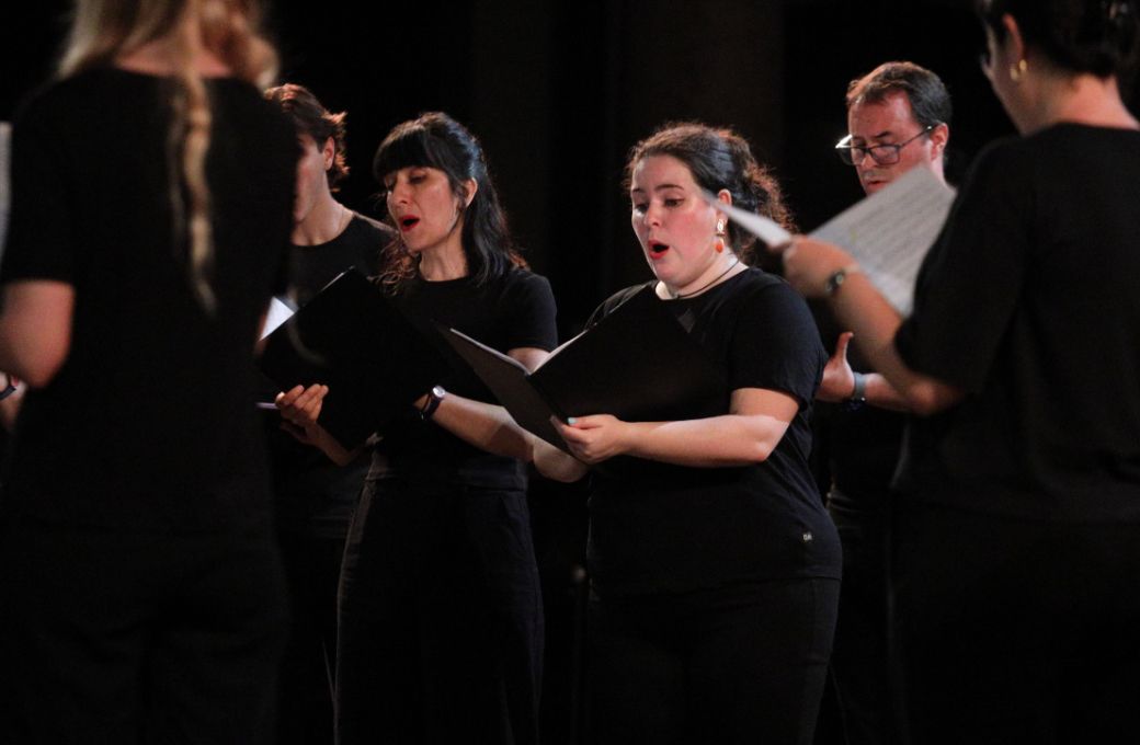 Cantantes del Orfeó Universitari de València © Eduardo Alapont