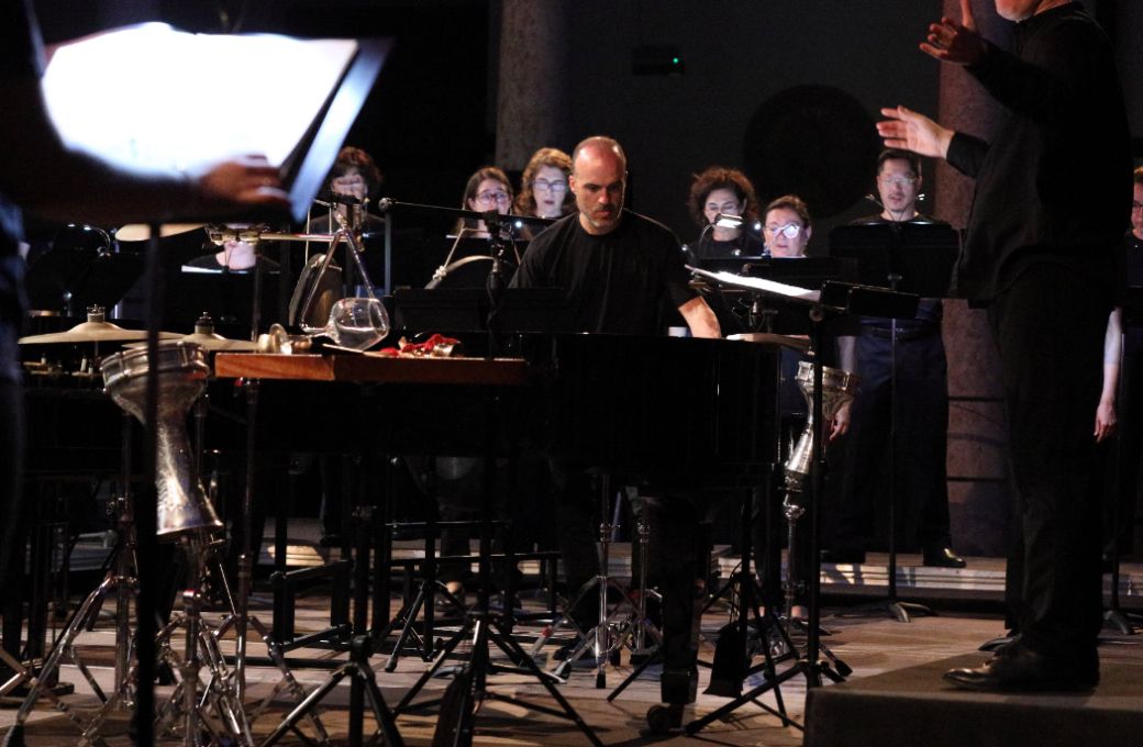 Sergi Izquierdo Pallardó en la percusión © Sergio Alapont