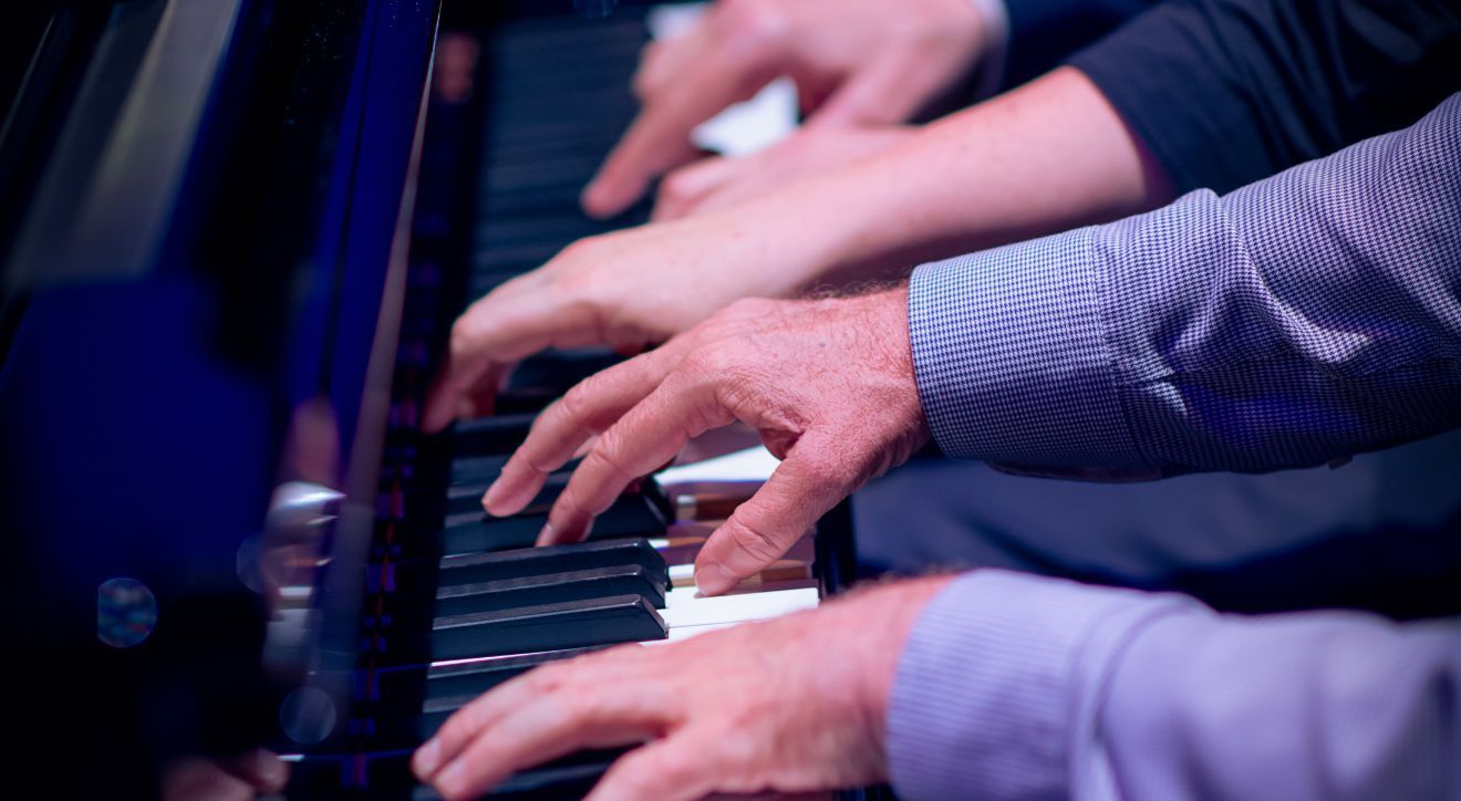 Four hand, one piano at the London Piano Festival, Kings Place &copy; Viktor Erik Emanuel