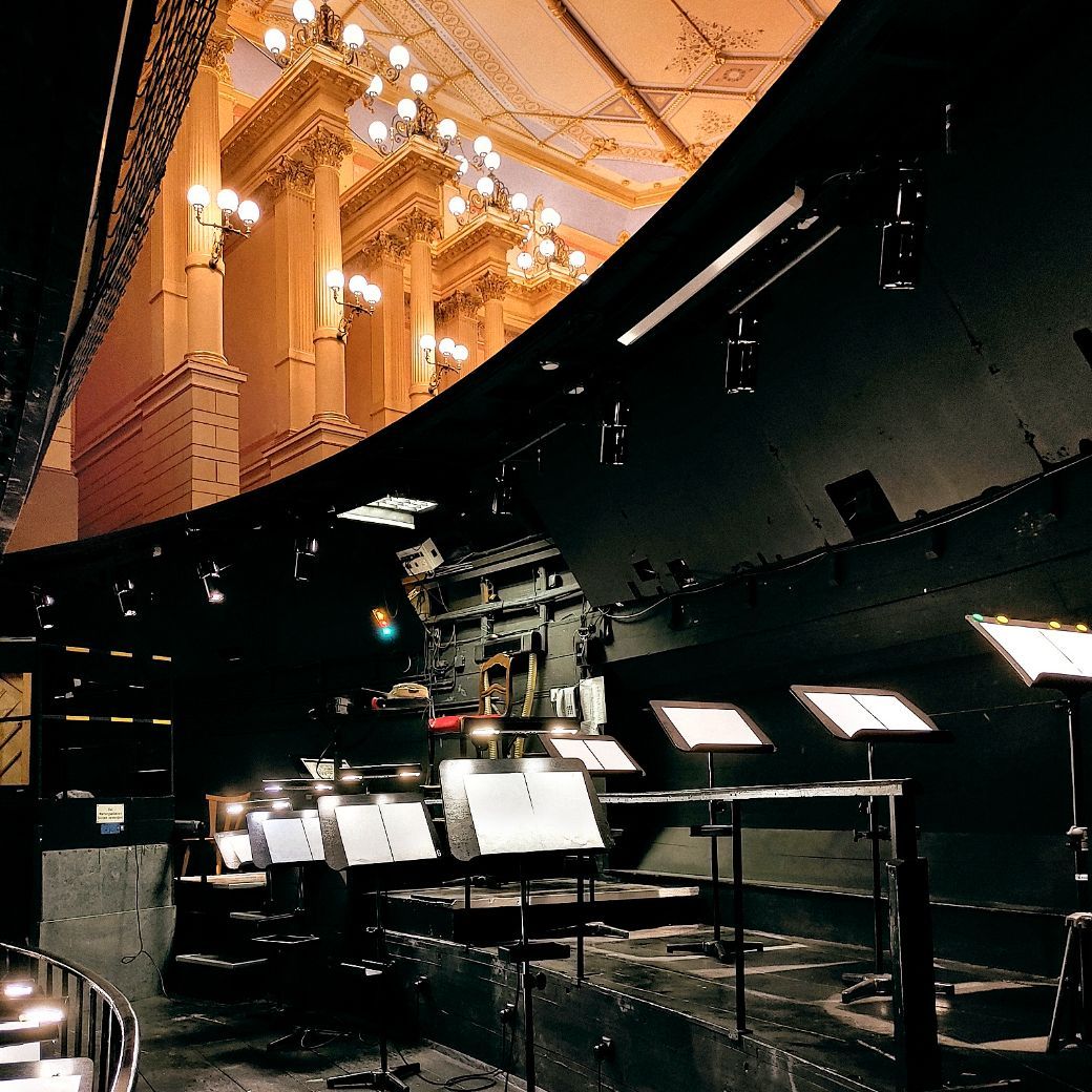 Orchestergraben des Festspielhauses © Bayreuther Festspiele