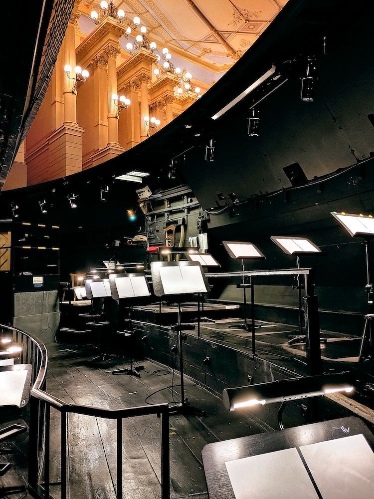 Orchestergraben des Festspielhauses © Bayreuther Festspiele