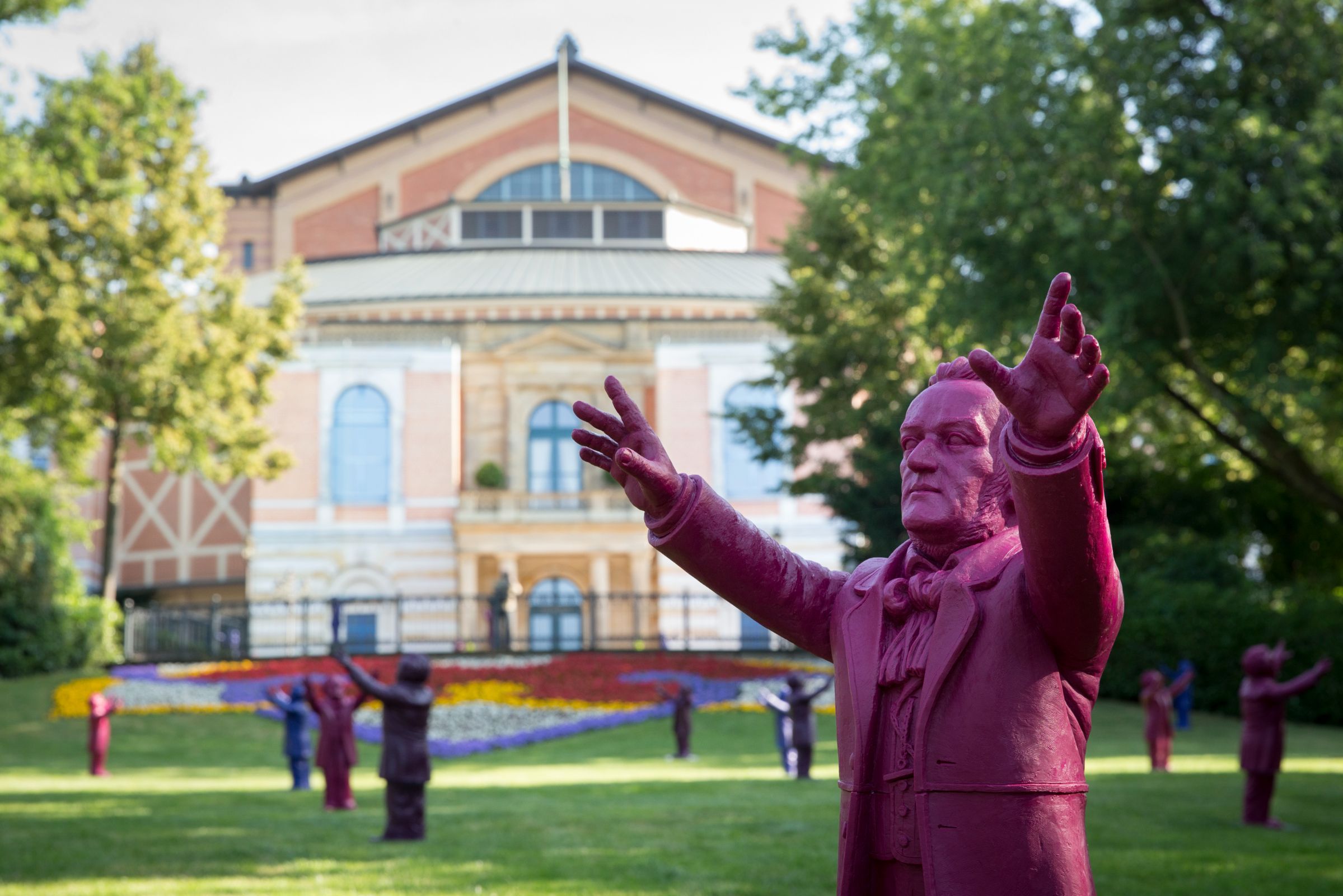 Richard Wagner II / Richard Wagner, Skulptur, Ottmar Hörl, www.ottmar-hoerl.de © Elisabeth von Pölnitz-Eisfeld / Simeon Johnke