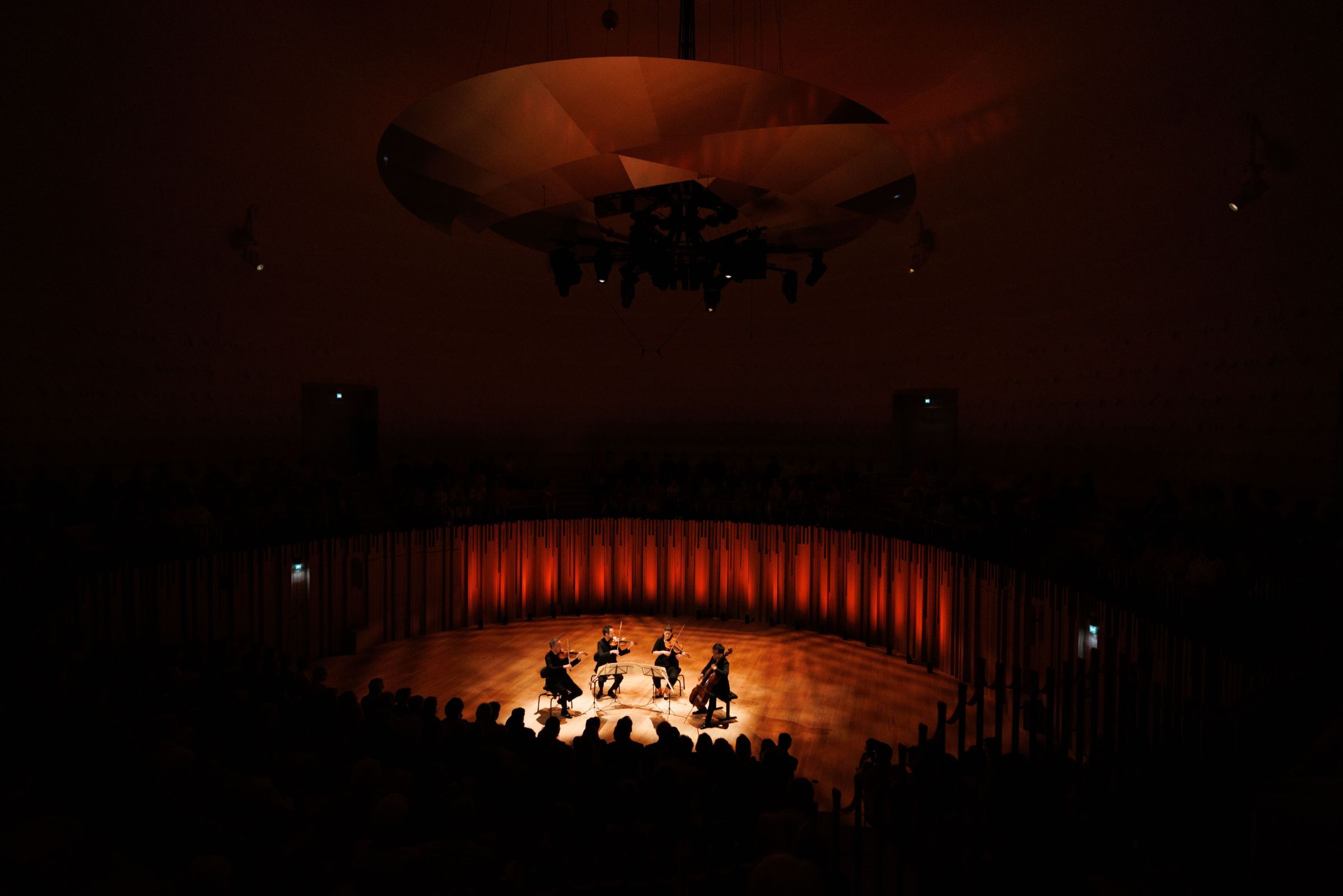 La Quatuor Ebène à la Source vive &copy; Les Mélèzes - Matthieu Joffres