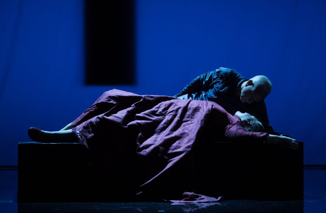 Peter Wedd (Tristan) and Catharine Woodward (Isolde) &copy; Matthew Williams-Ellis