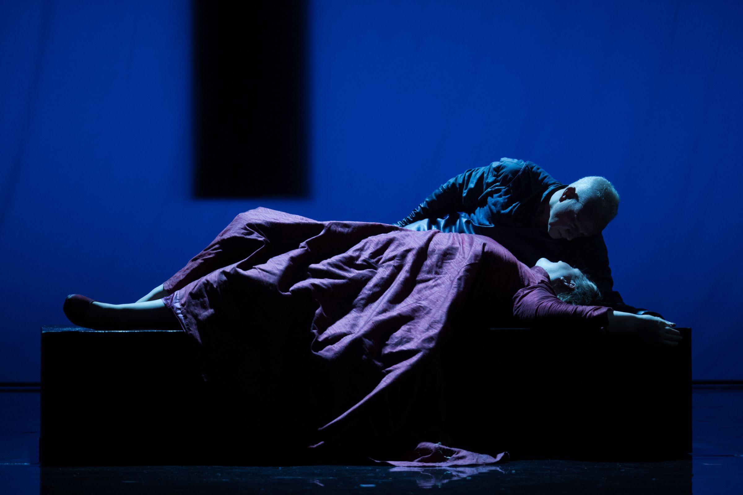 Peter Wedd (Tristan) and Catharine Woodward (Isolde) &copy; Matthew Williams-Ellis