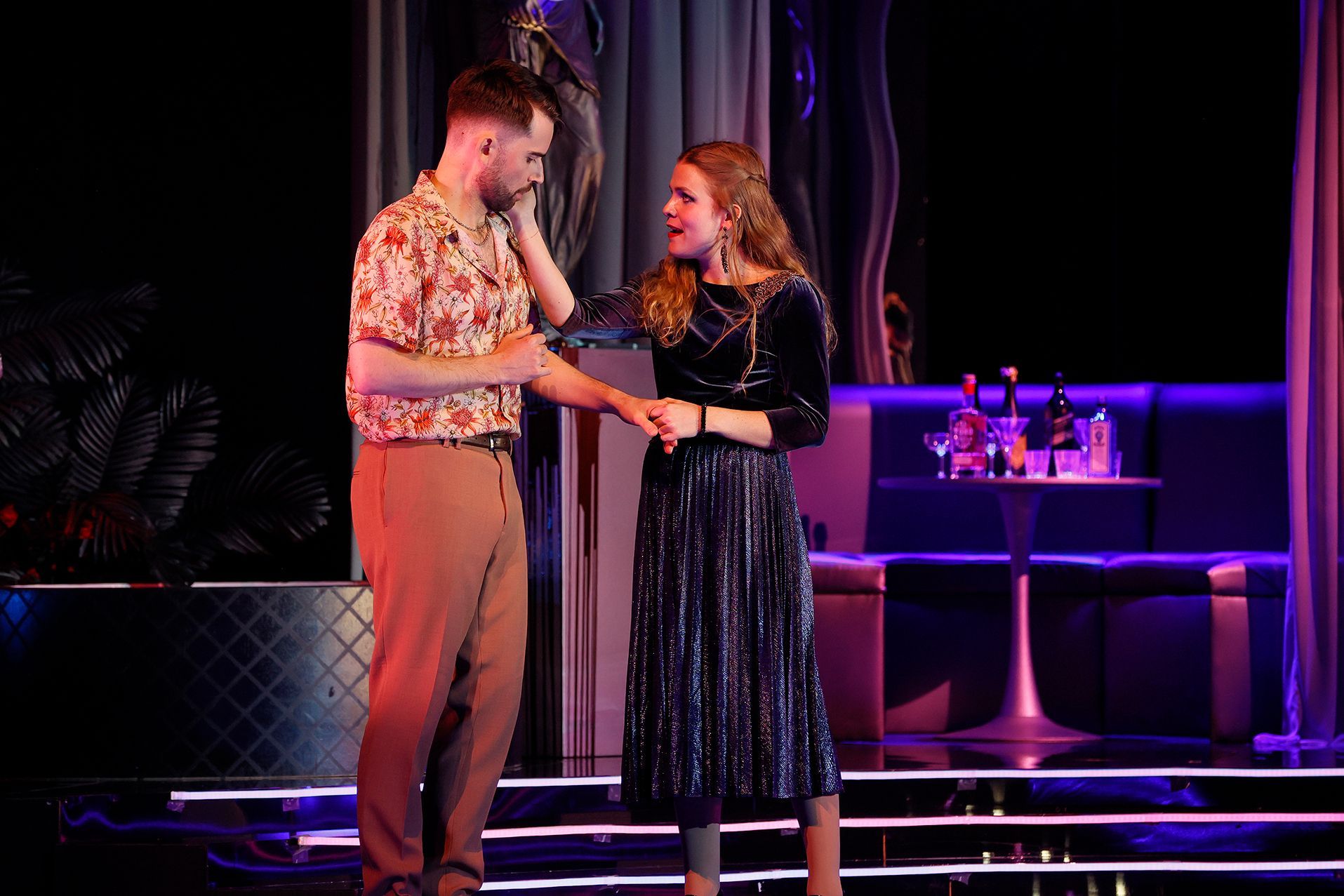 Jeremy Kleeman (Ottone) and Rachael Joyce (Drusilla) &copy; Jeff Busby