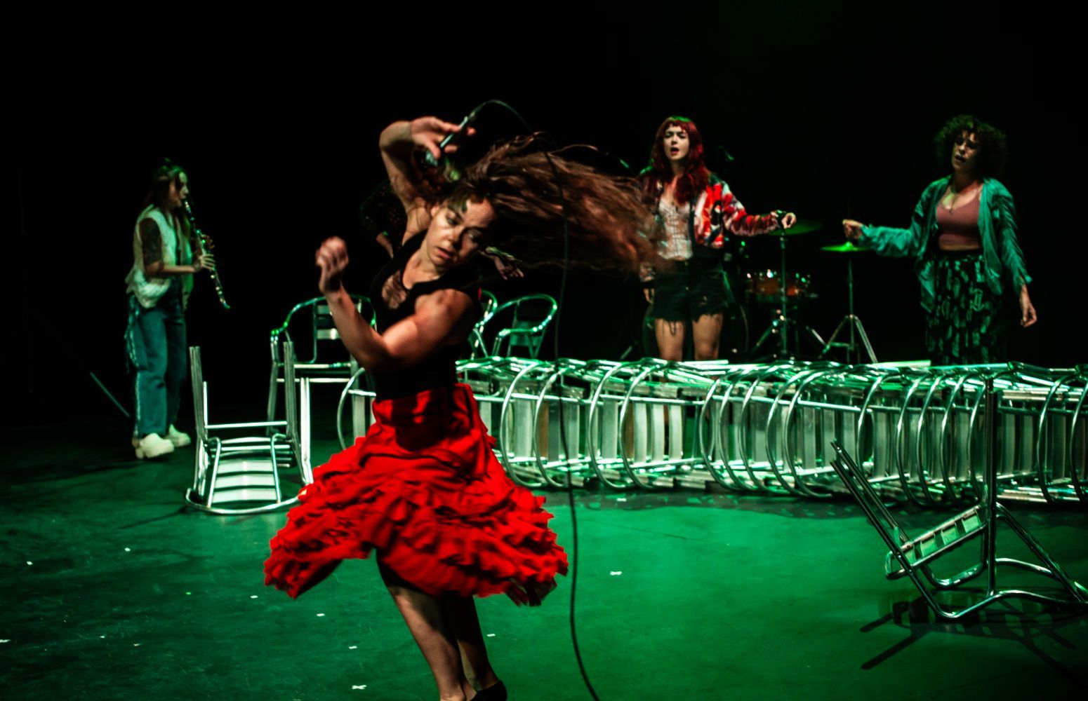 Rocío Molina in <i>Calentamiento</i> &copy; Simone Fratini