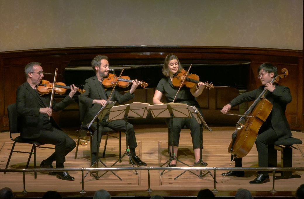 Quatuor &Eacute;b&egrave;ne at Wigmore Hall &copy; Darius Weinberg | Wigmore Hall.