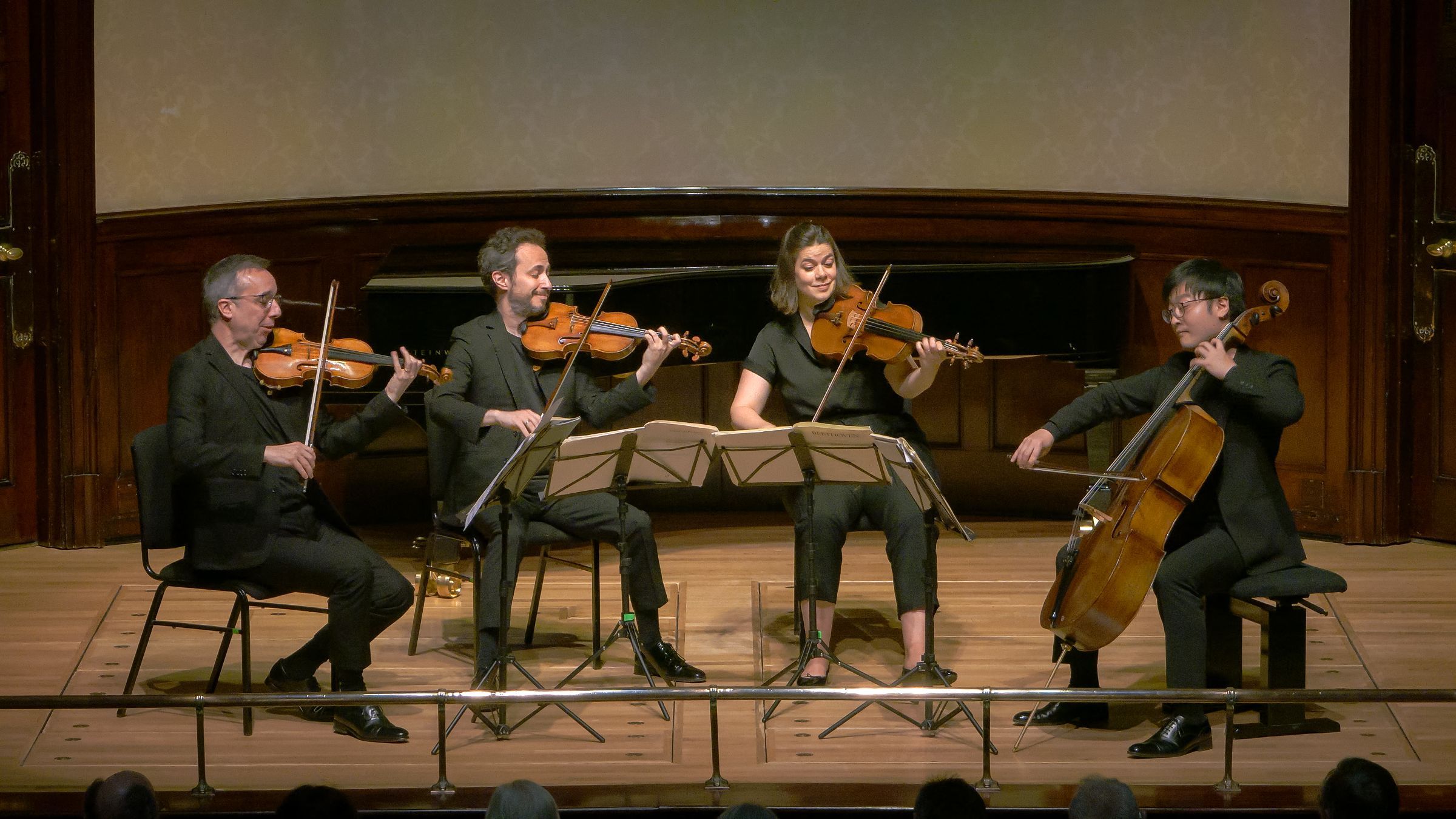 Quatuor Ébène at Wigmore Hall &copy; Darius Weinberg | Wigmore Hall.