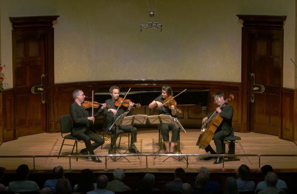 Quatuor &Eacute;b&egrave;ne at Wigmore Hall &copy; Darius Weinberg | Wigmore Hall.