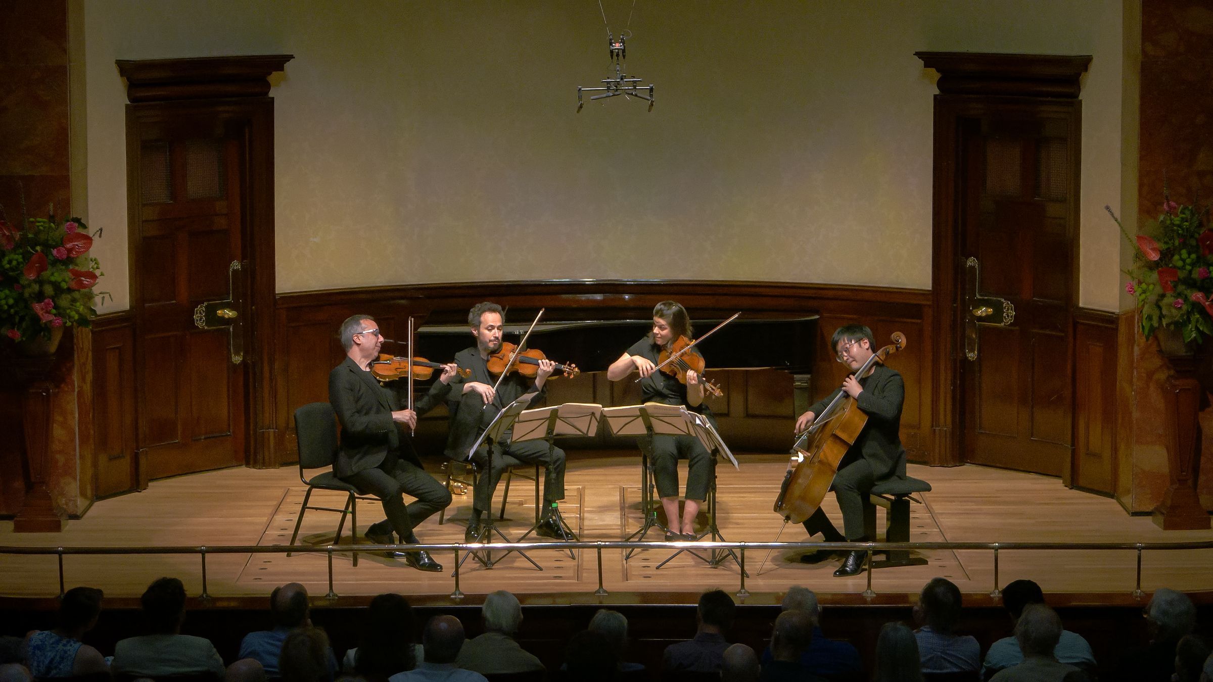 Quatuor Ébène at Wigmore Hall &copy; Darius Weinberg | Wigmore Hall.
