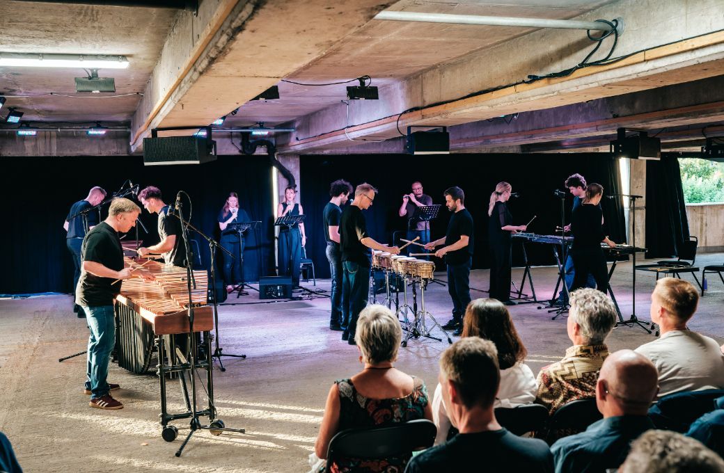 Colin Currie Group © Dan John Lloyd, courtesy of Bold Tendencies