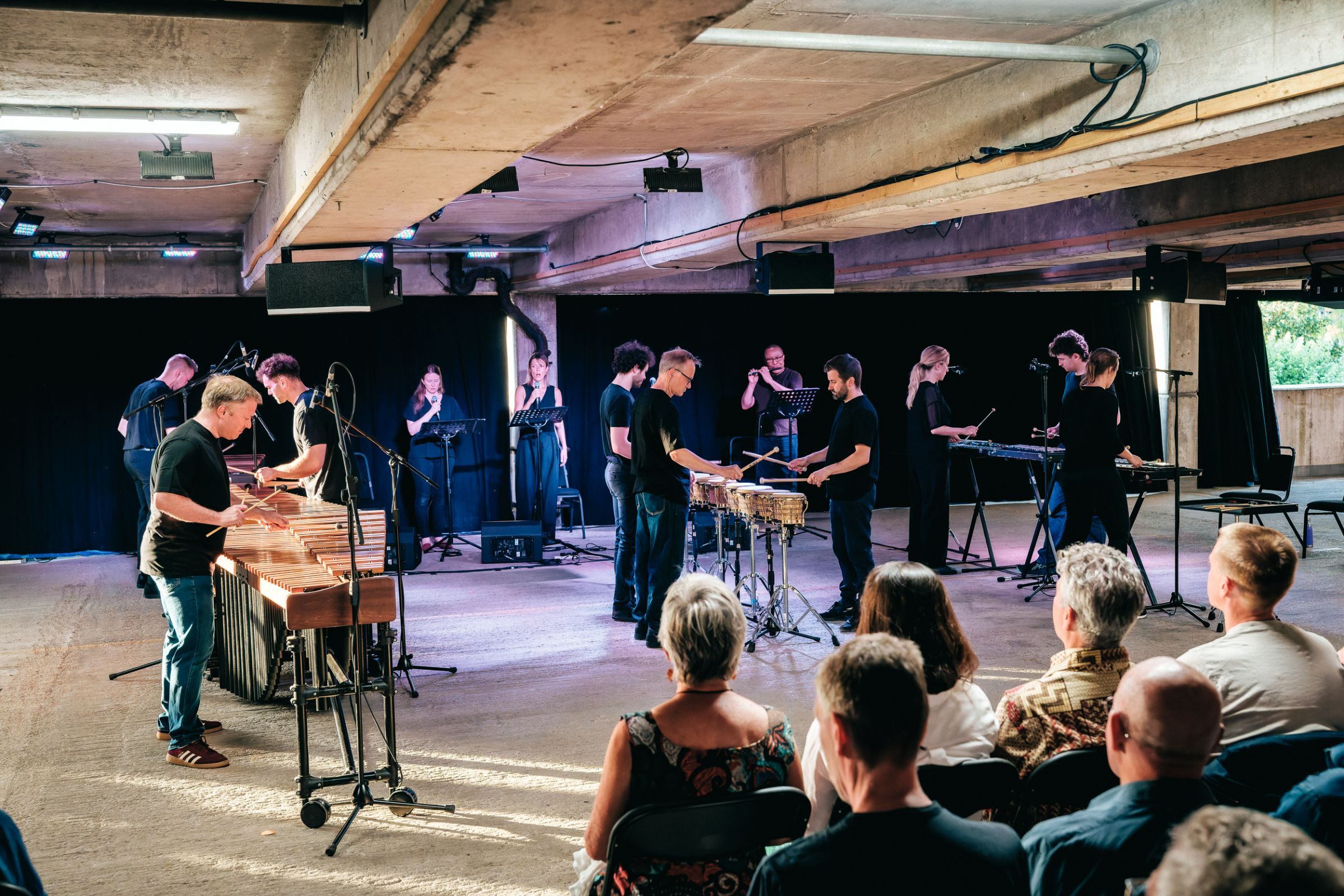 Colin Currie Group © Dan John Lloyd, courtesy of Bold Tendencies