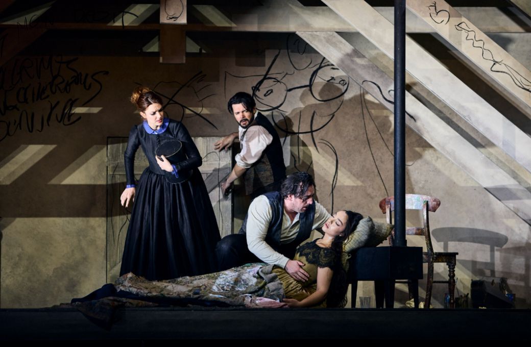 Act 4 of <i>La bohème</i> © RBO | Ian Hippolyte