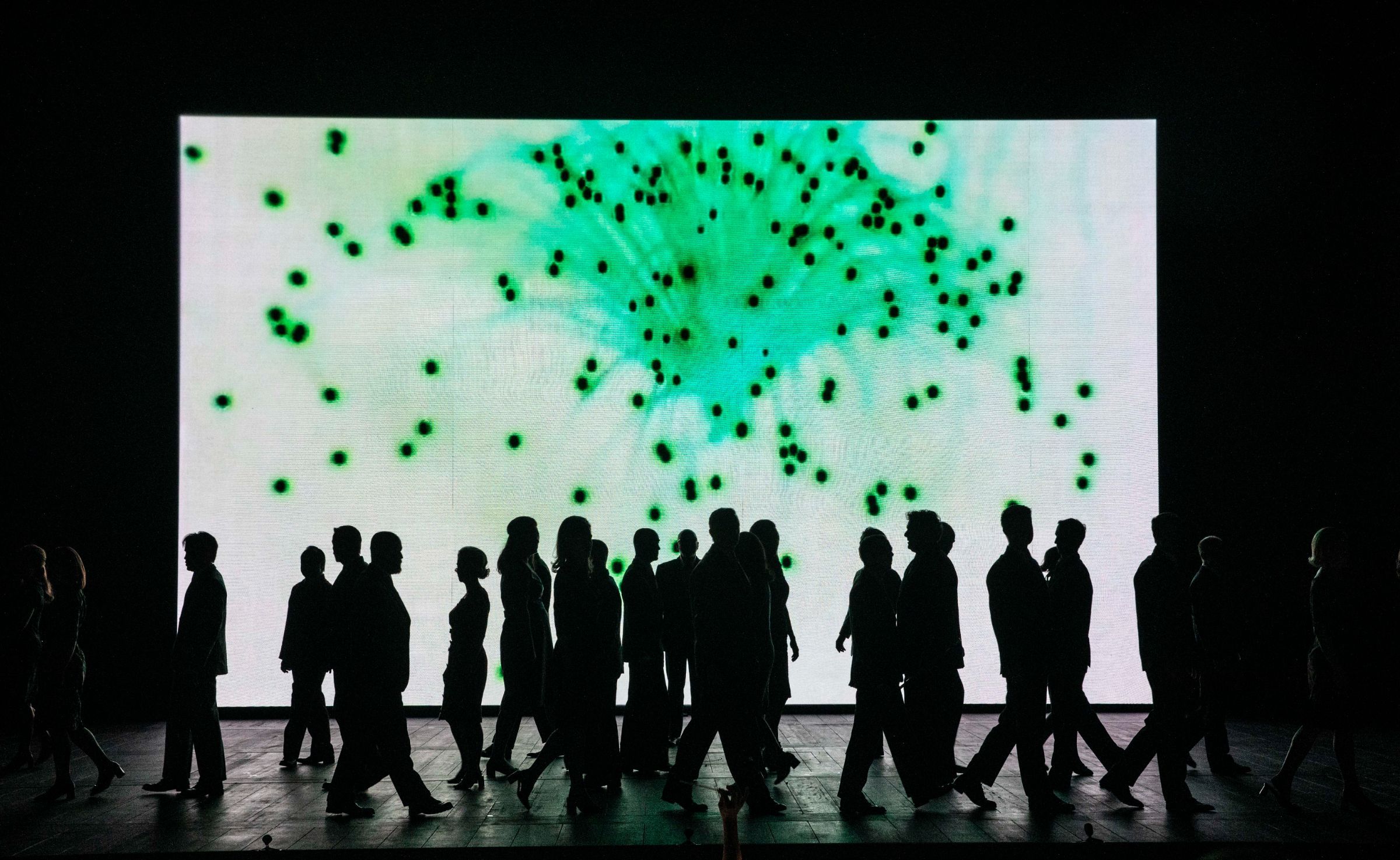 <i>La Flûte enchantée</i> mise en scène par Clément Cogitore à Aix &copy; Jean-Louis Fernandez