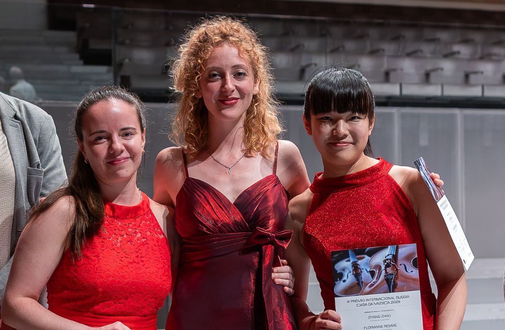 Karol&iacute;na Ž&aacute;kov&aacute;, Florianne Remme, Ziyang Zhao &copy; F&aacute;bio Po&ccedil;o | Casa da M&uacute;sica