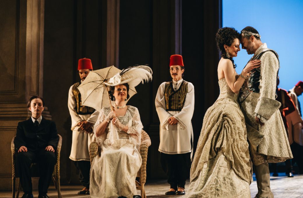 The cast of <i>Giulio Cesare</i> &copy; Nancy Jesse
