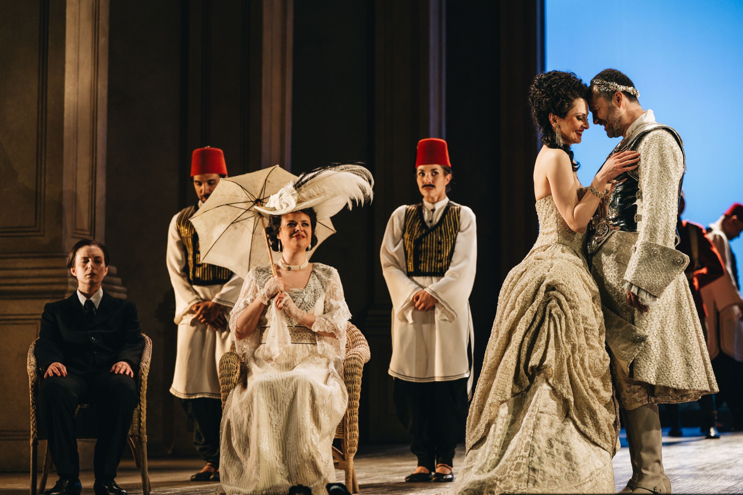 The cast of <i>Giulio Cesare</i> &copy; Nancy Jesse