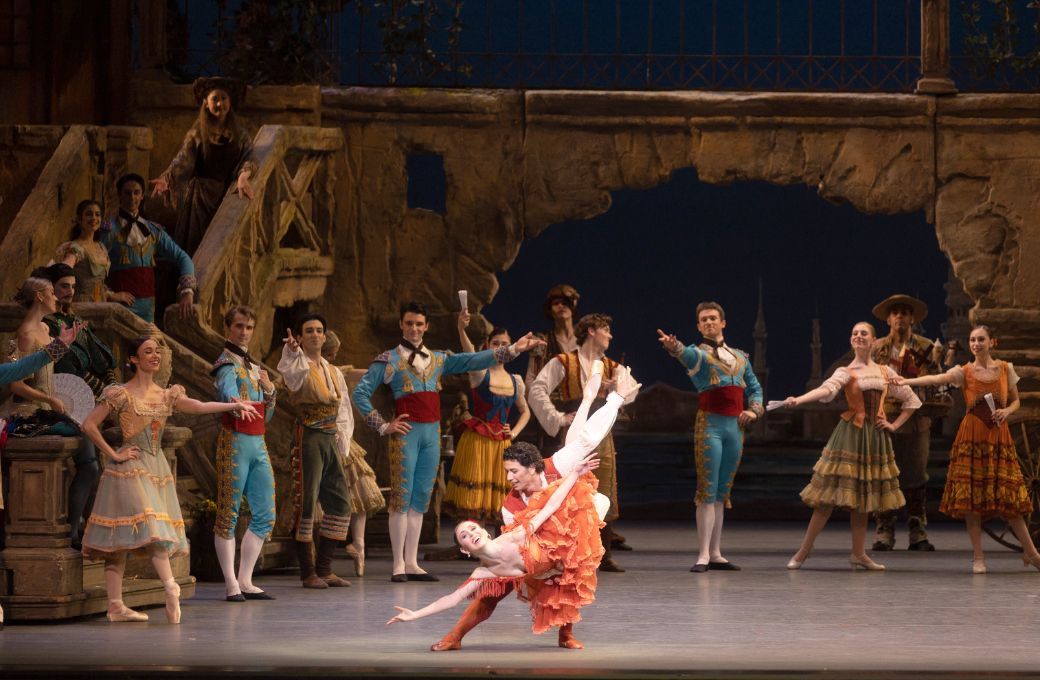 Skylar Brandt and Herman Cornejo in <i>Don Quixote</i> &copy; Rosalie O'Connor Photography