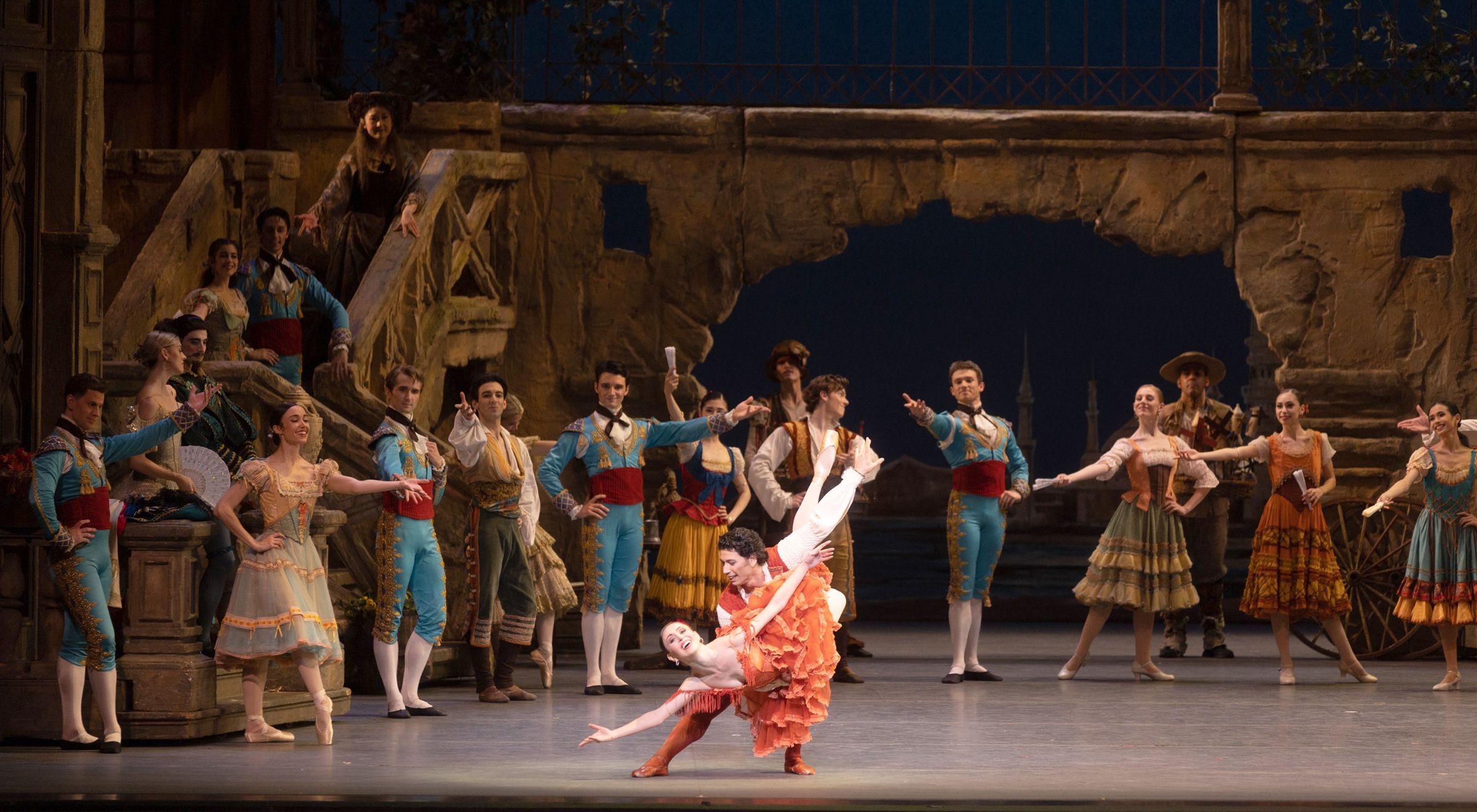 Skylar Brandt and Herman Cornejo in <i>Don Quixote</i> &copy; Rosalie O'Connor Photography