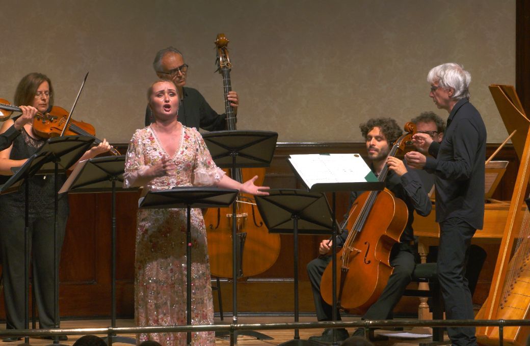 Julia Lezhneva, Giovanni Antonini and Il Giardino Armonico © Tom Wright | Wigmore Hall