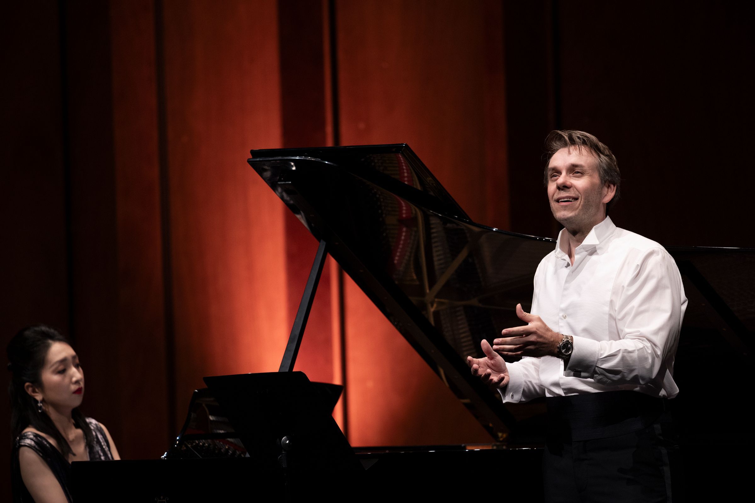 Benjamin Bernheim et Qiaochu Li au Festival d'Aix &copy; Vincent Beaume