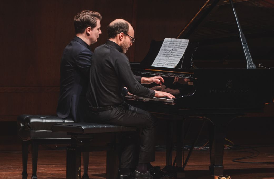 Alessio Bax and Orion Weiss &copy; Jena Poppe