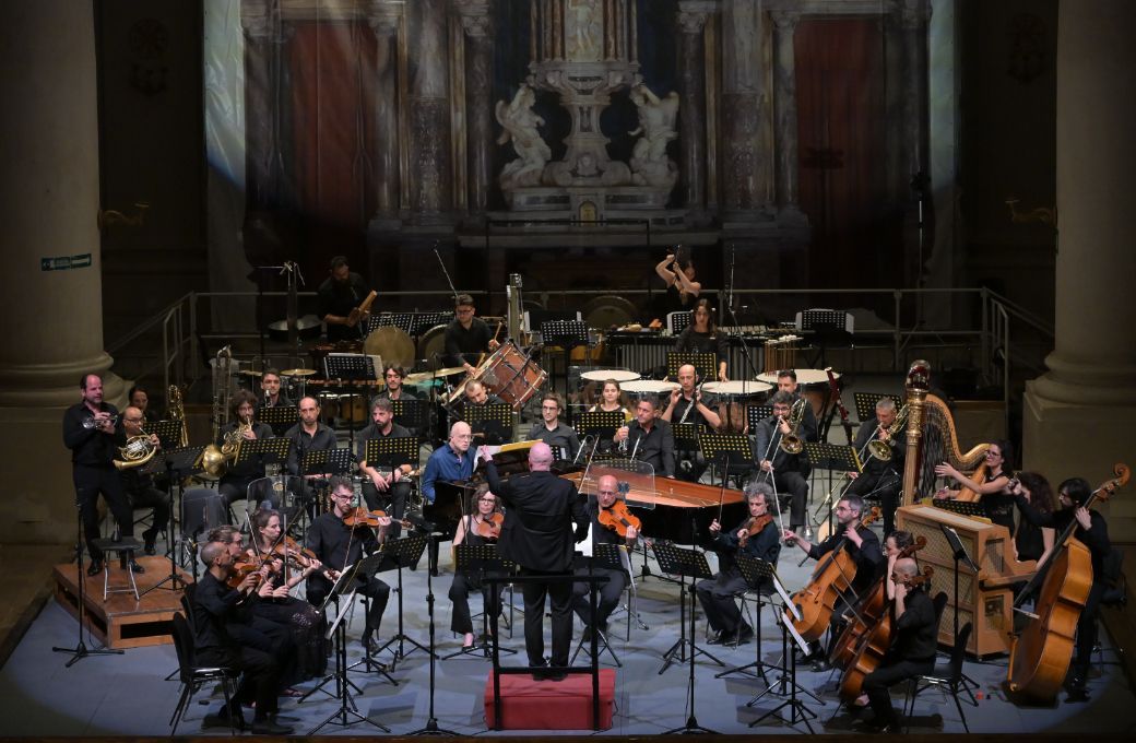Henze's <i>Requiem</i> in the Chiesa di Sant'Agostino &copy; Roberto Testi, courtesy of Accademia Chigiana