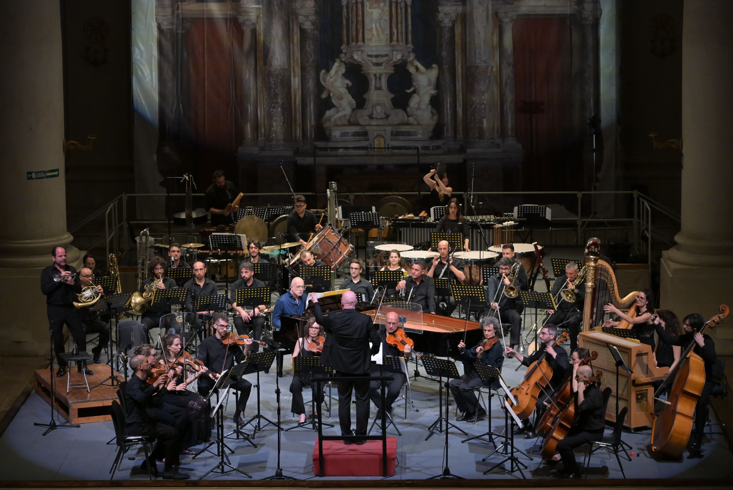 Henze's <i>Requiem</i> in the Chiesa di Sant'Agostino &copy; Roberto Testi, courtesy of Accademia Chigiana
