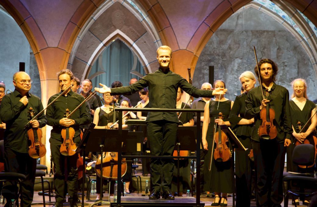 Christoph Koncz and the Orchestre National de Mulhouse © Festival International de Colmar | Bertrand Schmitt
