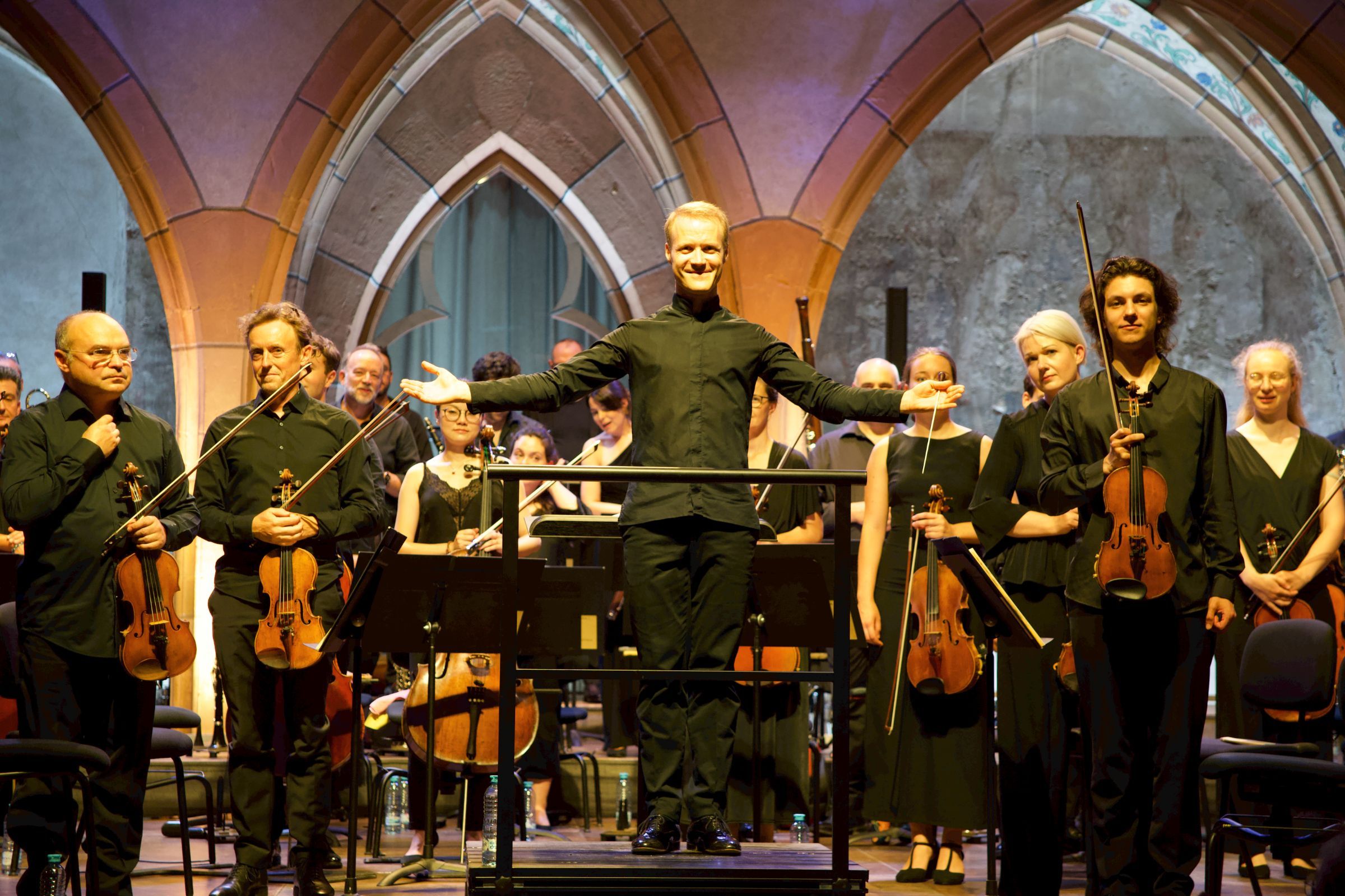 Christoph Koncz and the Orchestre National de Mulhouse © Festival International de Colmar | Bertrand Schmitt