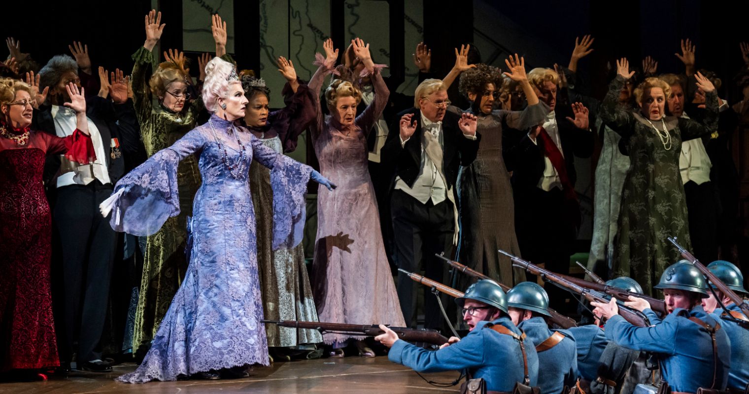 Royal Opera revival of <i>La Fille du régiment</i> delights with fresh fizz © RBO | Tristram Kenton