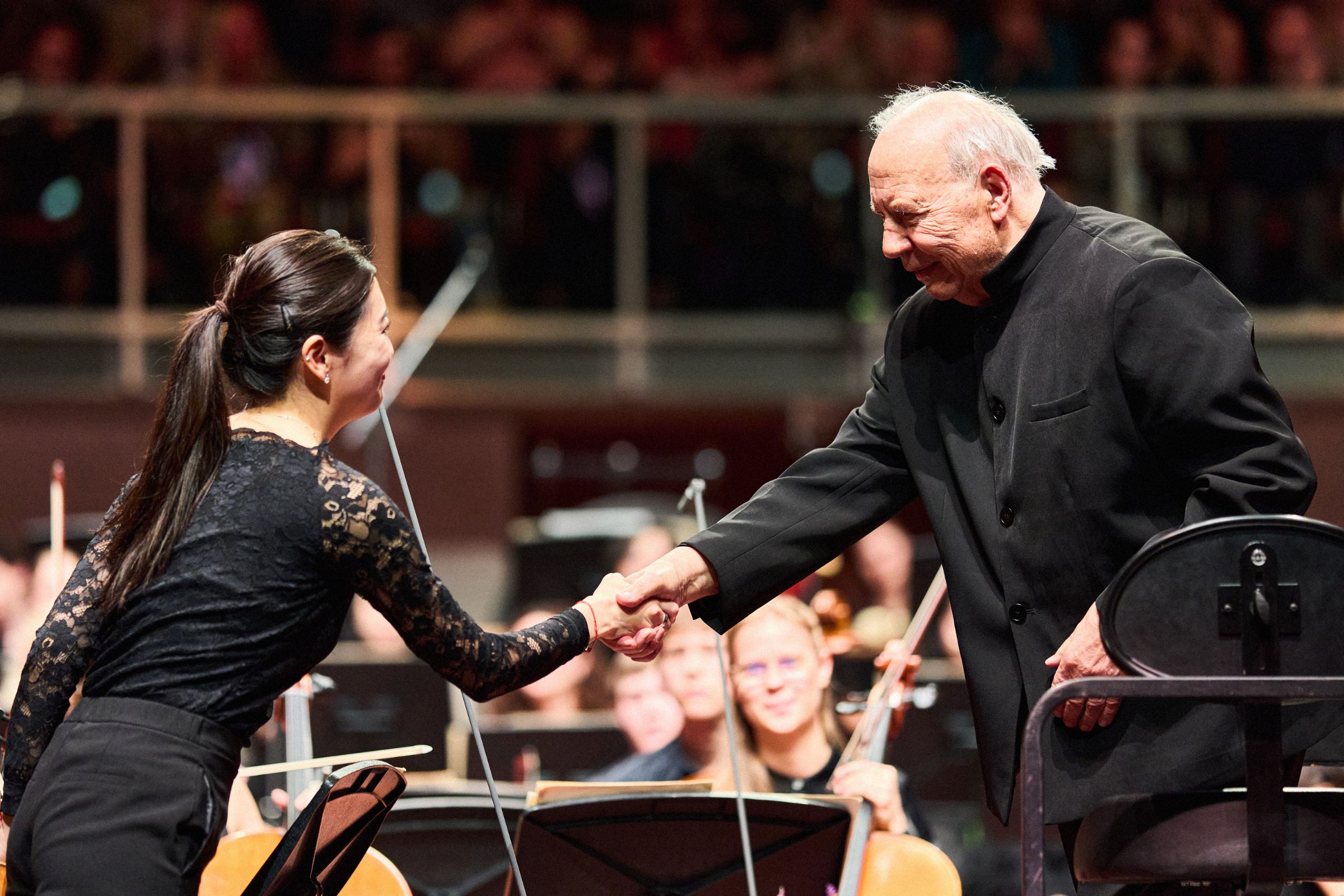 Neeme Järvi and his orchestra of young musicians open the Pärnu Music Festival © Kaupo Kikkas