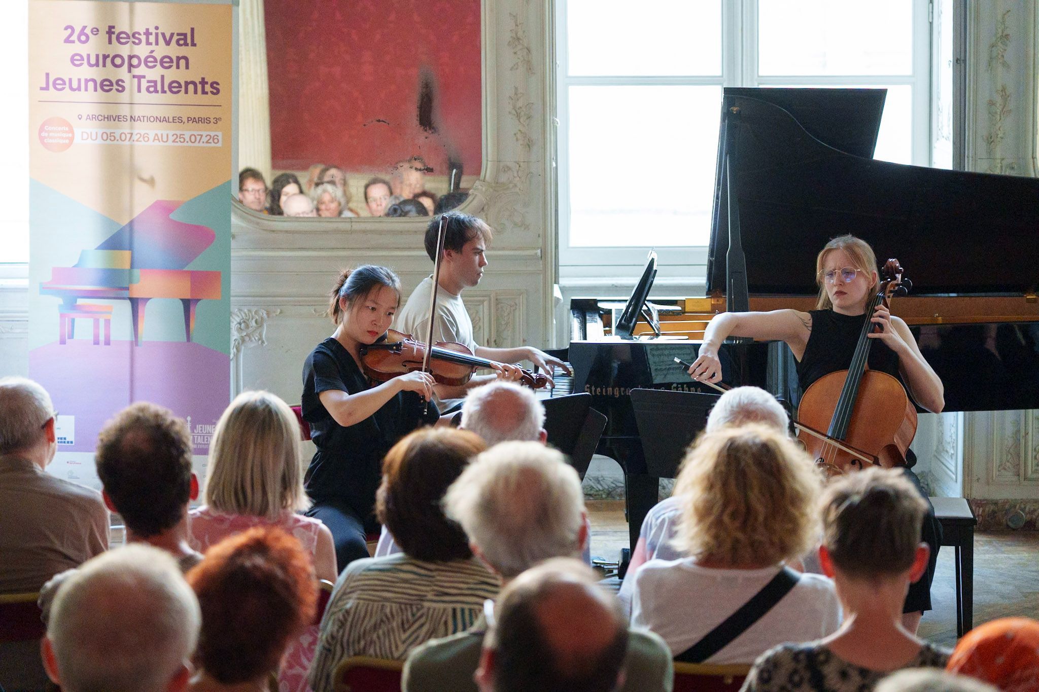 Le Trio Lazuli au Festival Européen Jeunes Talents © Caroline Bottaro