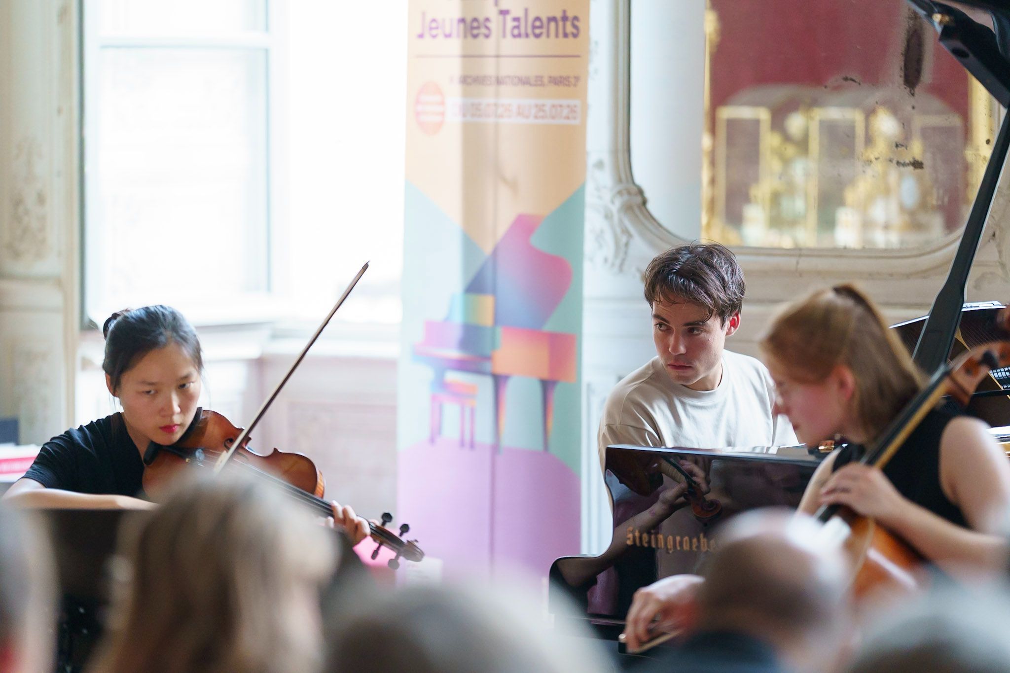 Le Trio Lazuli au Festival Européen Jeunes Talents © Caroline Bottaro