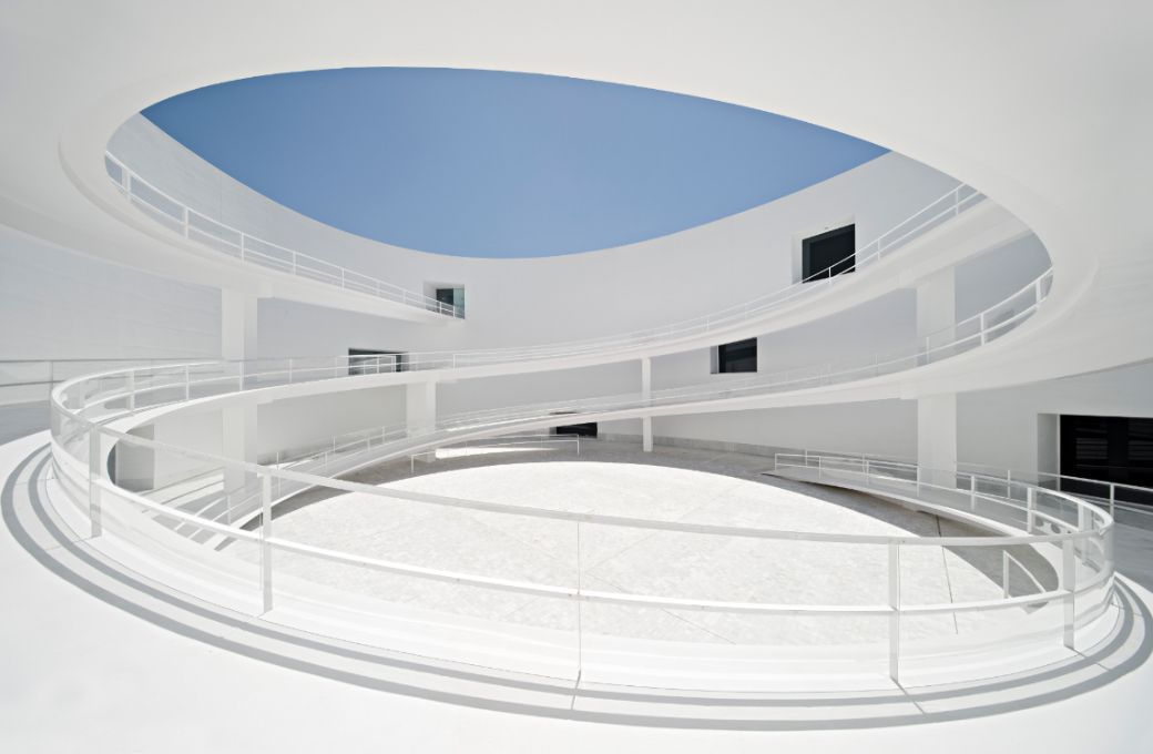 Museo Memoria de Andalucía in the Centro Cultural CajaGranada, by architect Alberto Campo Baeza © Javier Callejas