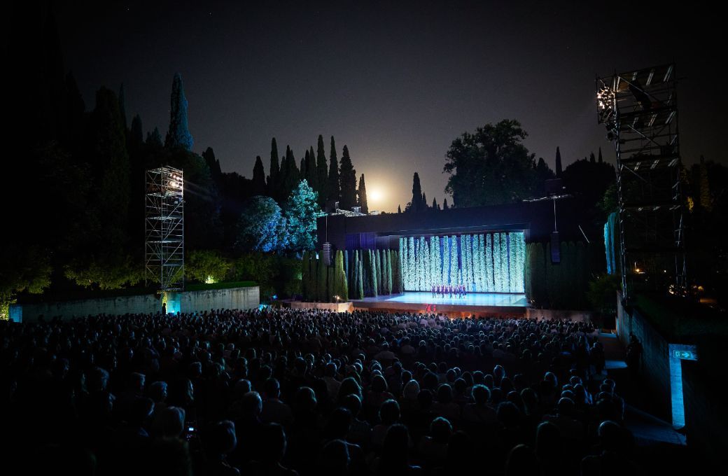 Teatro del Generalife with a performance by Malandain Ballet Biarritz © Fermín Rodríguez | Festival de Granada
