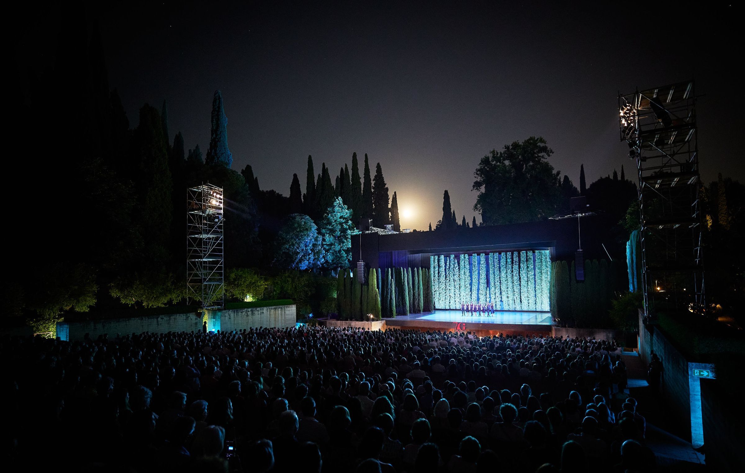 Teatro del Generalife with a performance by Malandain Ballet Biarritz © Fermín Rodríguez | Festival de Granada