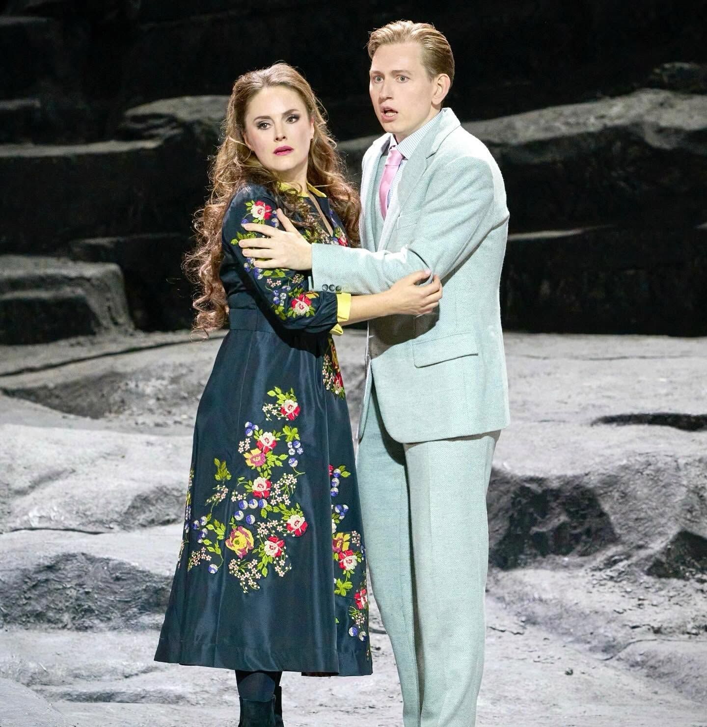 Louise Alder (Donna Anna) and Bogdan Volkov (Don Ottavio) &copy; Wiener Staatsoper | Michael Pöhn
