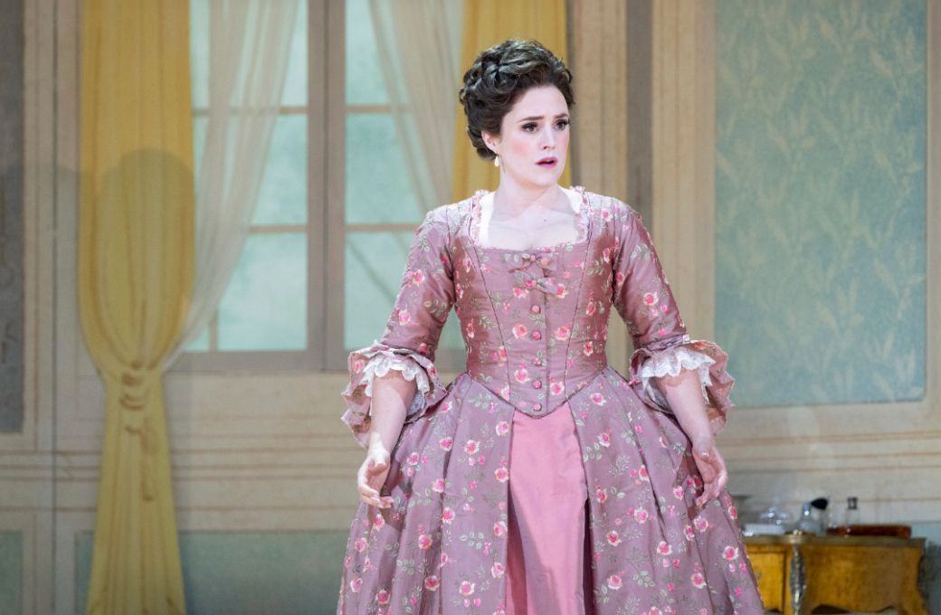 Louise Alder (Contessa Almaviva) &copy; Glyndebourne Productions Ltd. Photography by Richard Hubert Smith