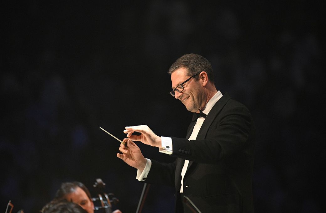 John Wilson conducts the Sinfonia of London &copy; BBC | Chris Christodoulou